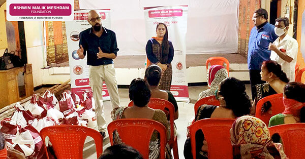 Ashwin Meshram Malik, Ration Drive