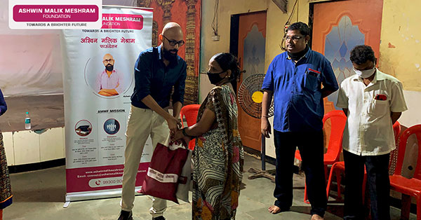 Malik Ashwin Meshram, Ration Drive