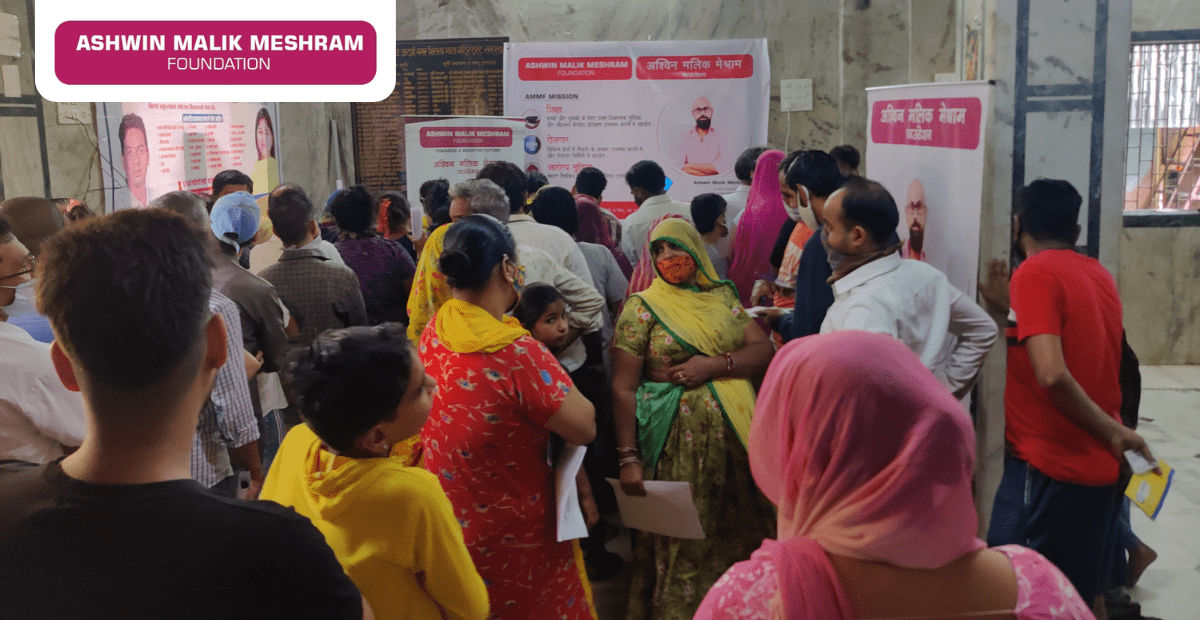 More than 150 beneficiaries were registered in the Eshram Yojana camp conducted by AMM Foundation at Shitla Mata Mandir, Adrash Nagar, Kurla.