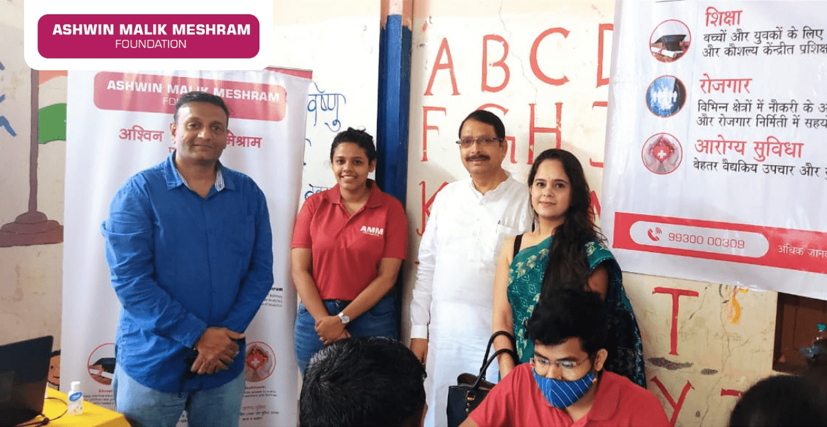 More than 350 beneficiaries were registered in the Eshram Yojana camp conducted by AMM Foundation in association with MLA Ashok Bhau Jadhav at Vile Parle.
