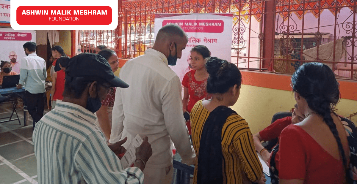 350+ beneficiaries registered in a two-day E-Shram Camp Conducted by AMM Foundation at Chembur.
