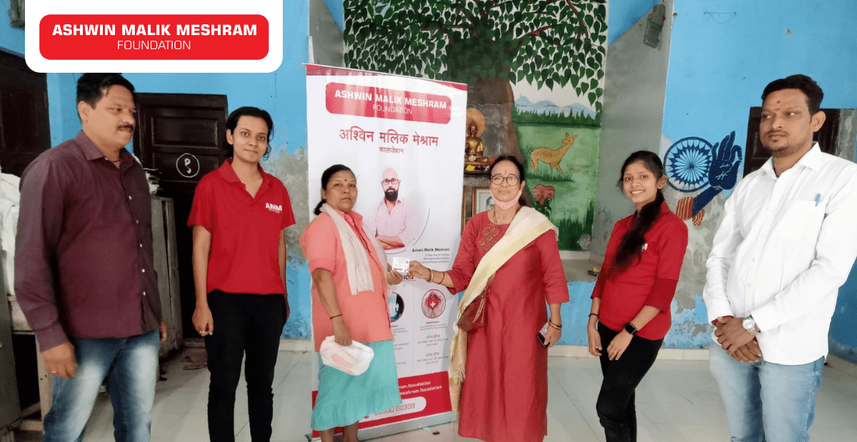 AMM Foundation conducted E-Shram card distribution drive at Sable Nagar, Kurla