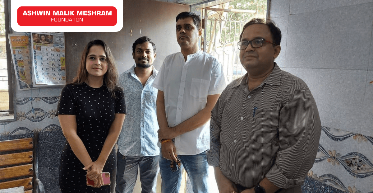 AMM Foundation in association with MLA Ameet Satam and Corporator Aneesh Naval Makwaaney organised an E-Shram Yojna Drive at Juhu Koliwada.