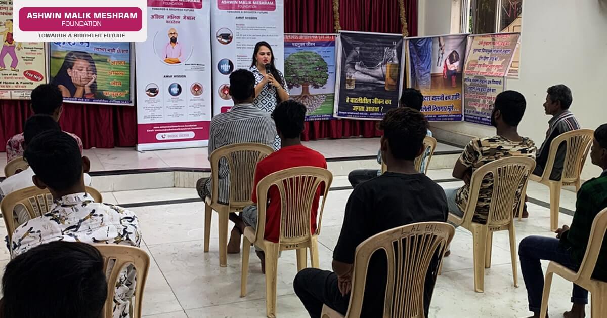 Ashwin Malik, Alcohol DeAddiction Session