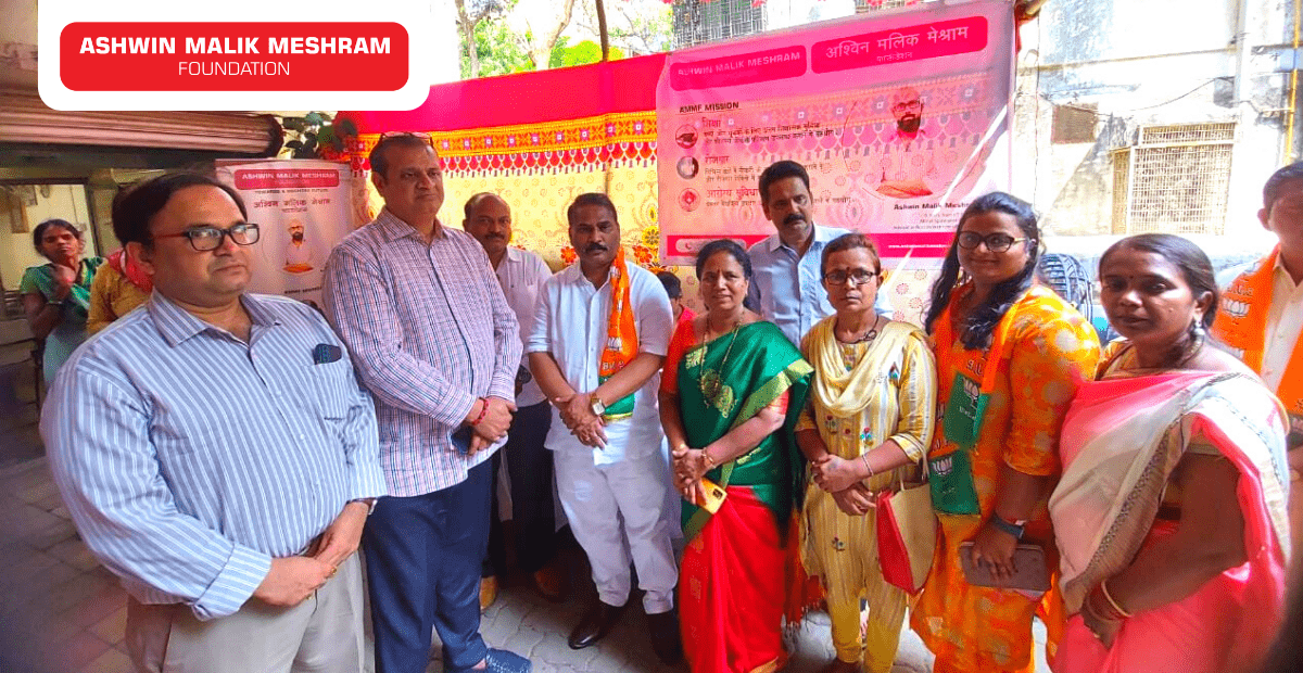 AMM Foundation in association with a MLA Mihir Kotecha and Corporator Samita Kamble Organised an Ayushman Bharat Health Card Camp at Mulund for more than 500+ beneficiaries.