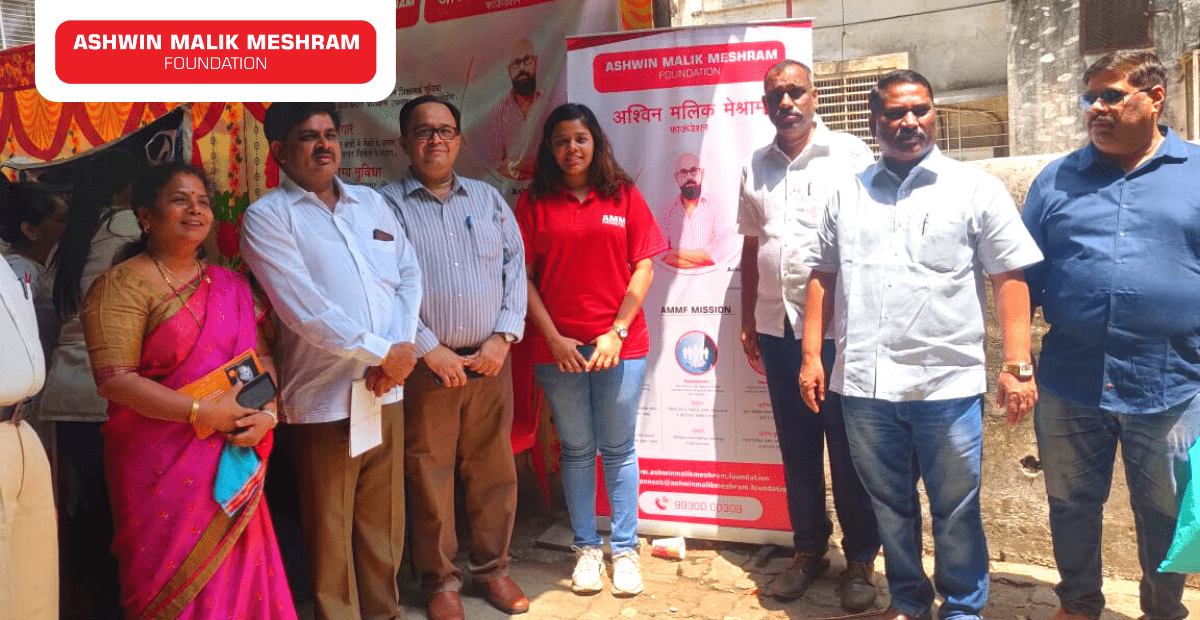 Ayushman Bharat Yojana (PMJAY) Health Card Camp Conducted by AMM Foundation at Mulund (West)