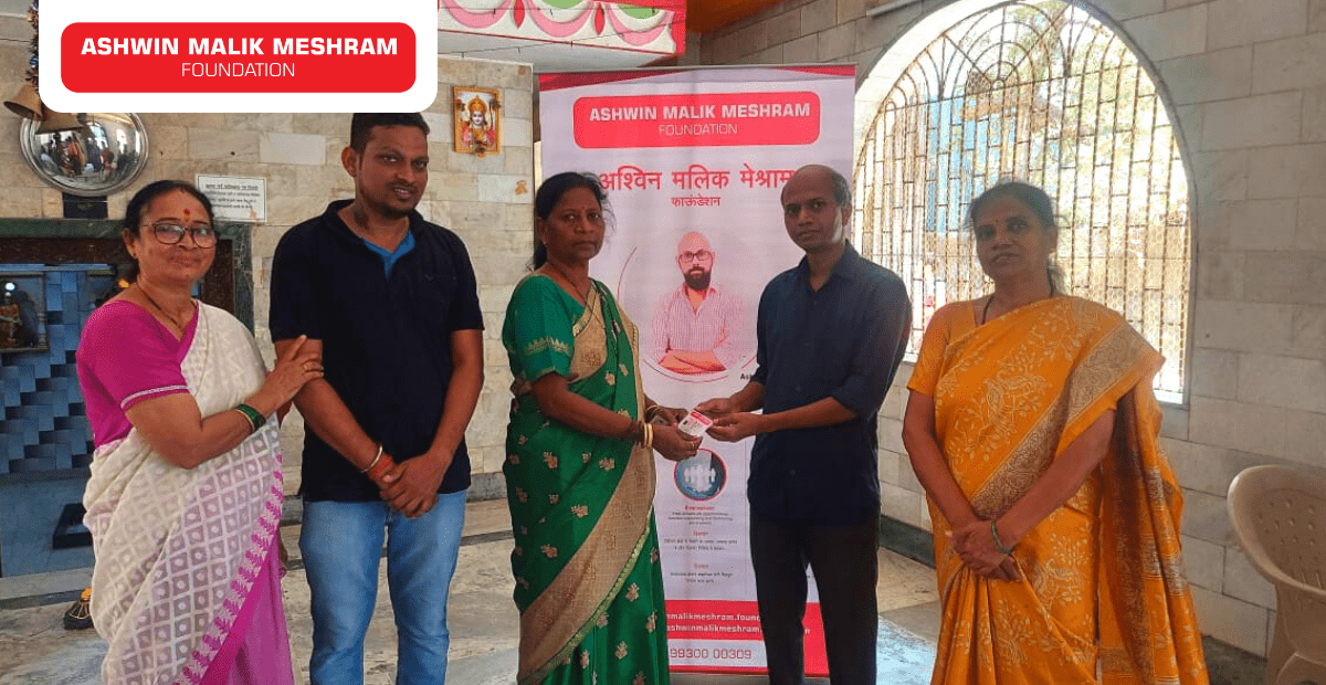 AMMF Volunteers Distributed 150+ E-Shram Cards at Kranti Nagar, Kurla.