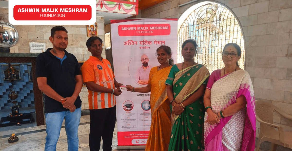 AMMF Volunteers Distributed 150+ E-Shram Cards at Kranti Nagar, Kurla.
