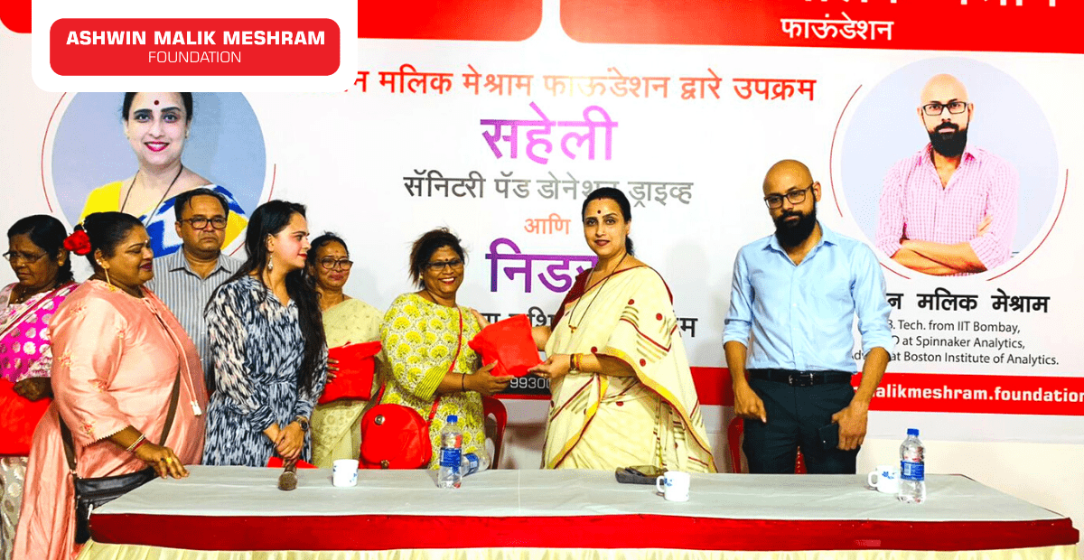 Our Chairman - Mr. Ashwin Malik Meshram applauded by Chitra Wagh for his outstanding work in uplifting women in our society.