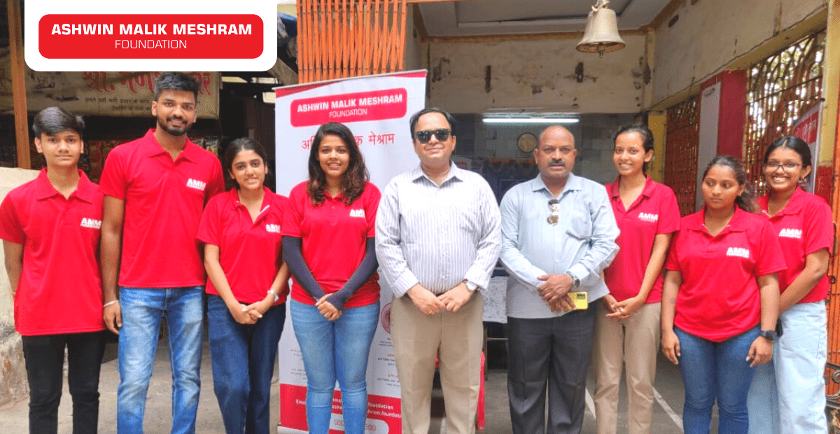 Ayushman Bharat Health Card Camp conducted at S. G. Barv marg, Kurla (East) by Ashwin Malik Meshram Foundation.