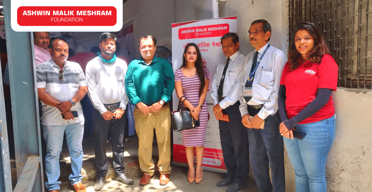 AMM Foundation in association with BJP Mumbai Chitrapat Natya Aghadi organised an Ayushman Bharat Health Card Camp along with E-Shram Yojana Camp for coolies and staff working at Mumbai Central Railway Station.