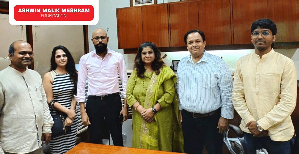 Our Chairman, Mr. Ashwin Malik Meshram invited as a Guest Speaker by the Equal Opportunity Centre to address the students of HSNC University at KC College