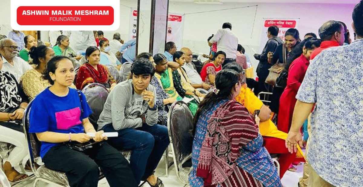 Ashwin Malik Meshram Foundation conducted a Free Health Check-up Camp along with Ayushman Bharat Health Card camp at Mulund.