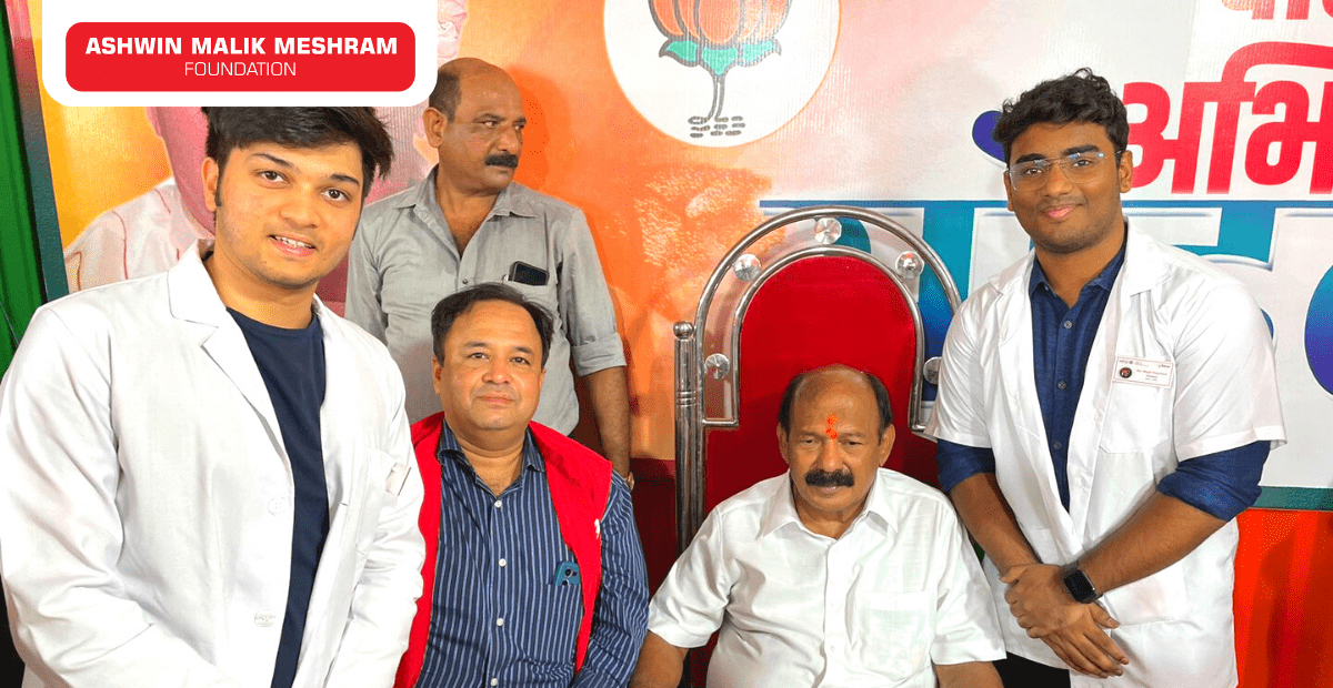 1500+ people benefited from Free Medical Checkup Camp along with Ayushman Bharat Health ID Camp conducted at Wadala by AMM Foundation.