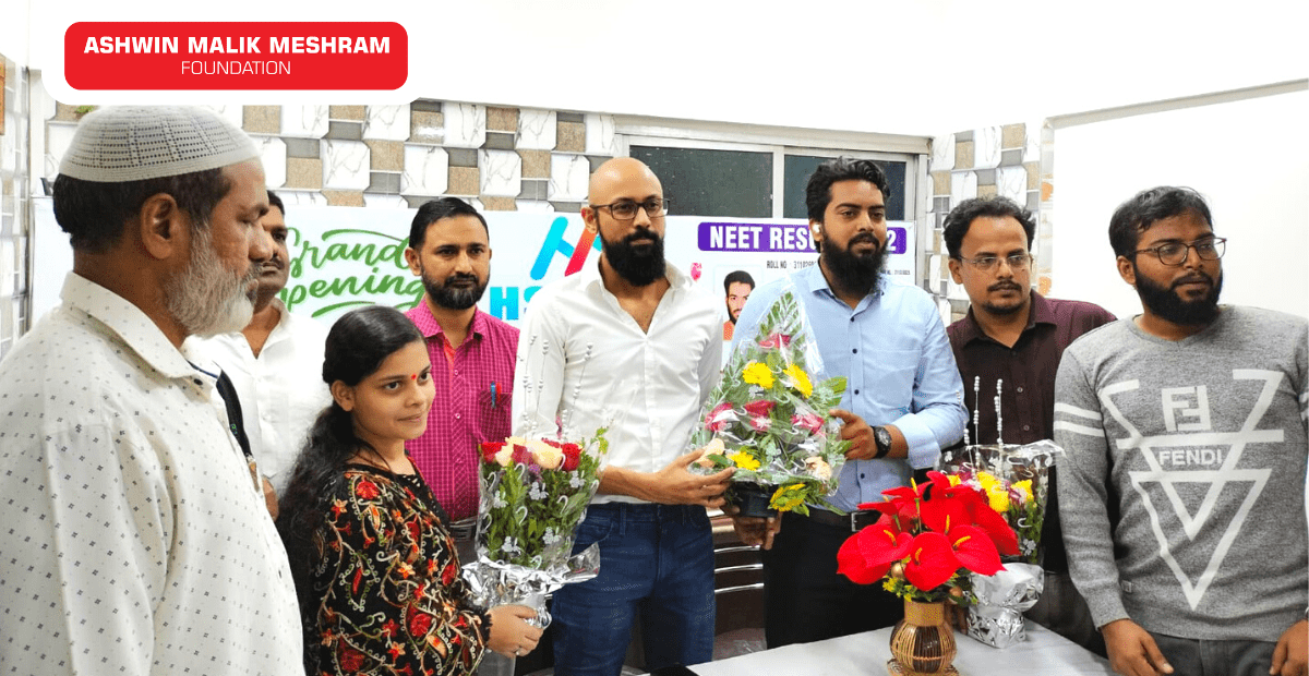 Our Chairman - Mr. Ashwin Malik Meshram inaugurated an IT Training Institute - HS Web in Kurla.