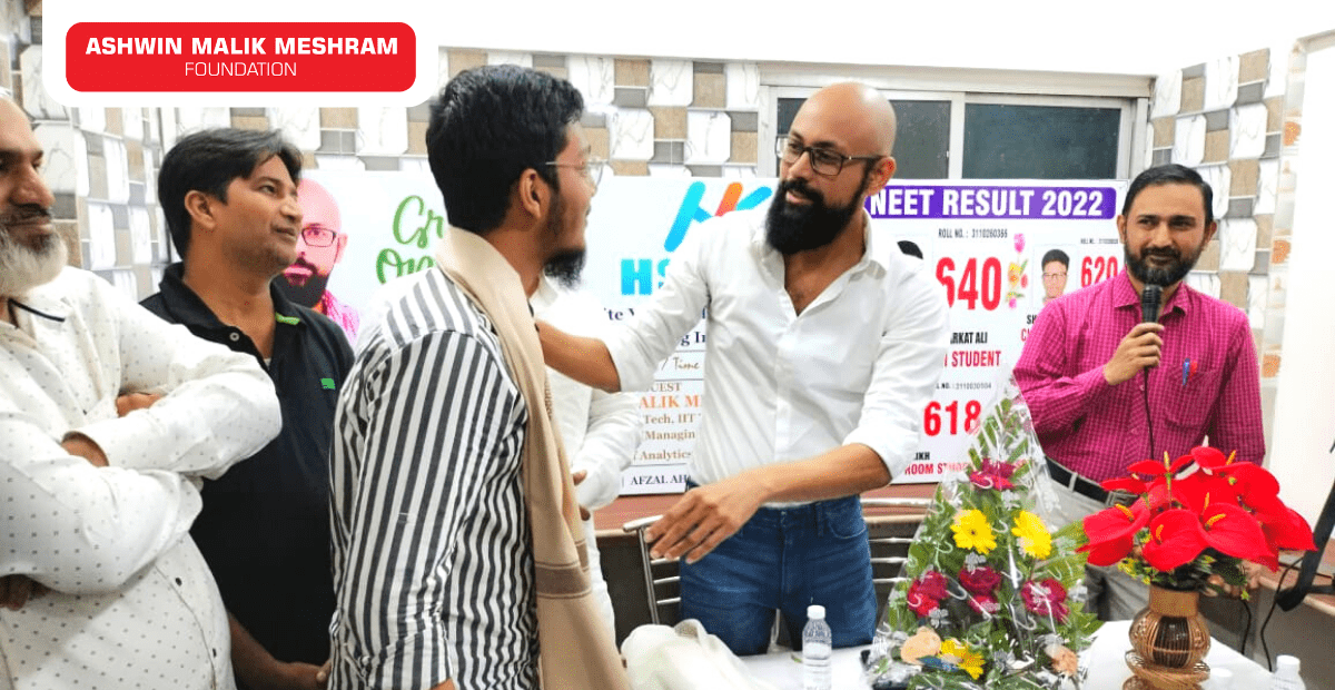 Our Chairman - Mr. Ashwin Malik Meshram inaugurated an IT Training Institute - HS Web in Kurla.