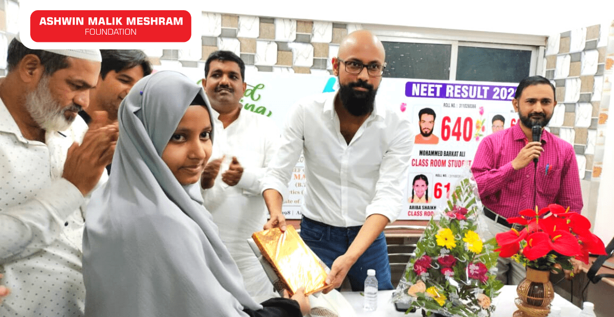 Our Chairman - Mr. Ashwin Malik Meshram inaugurated an IT Training Institute - HS Web in Kurla.