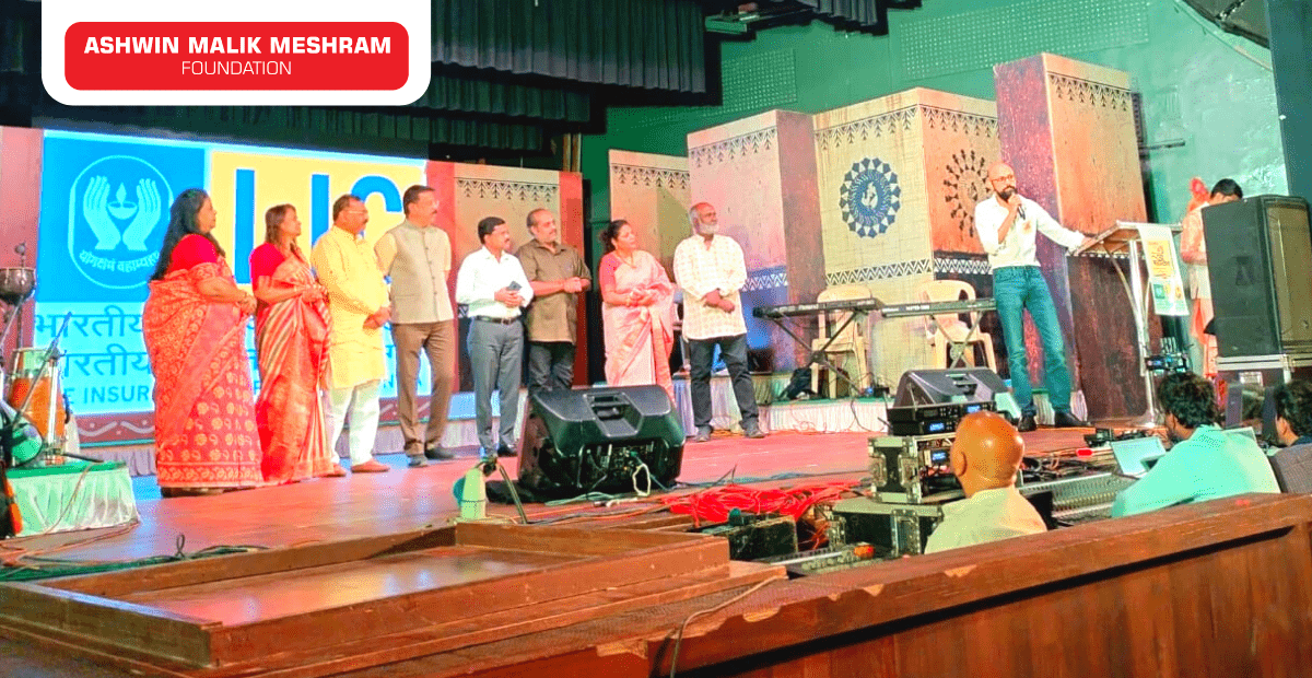 Our Chairman- Mr. Ashwin Malik Meshram awarded 'Mumbai Gaurav' award in recognition for his exemplary social work.
