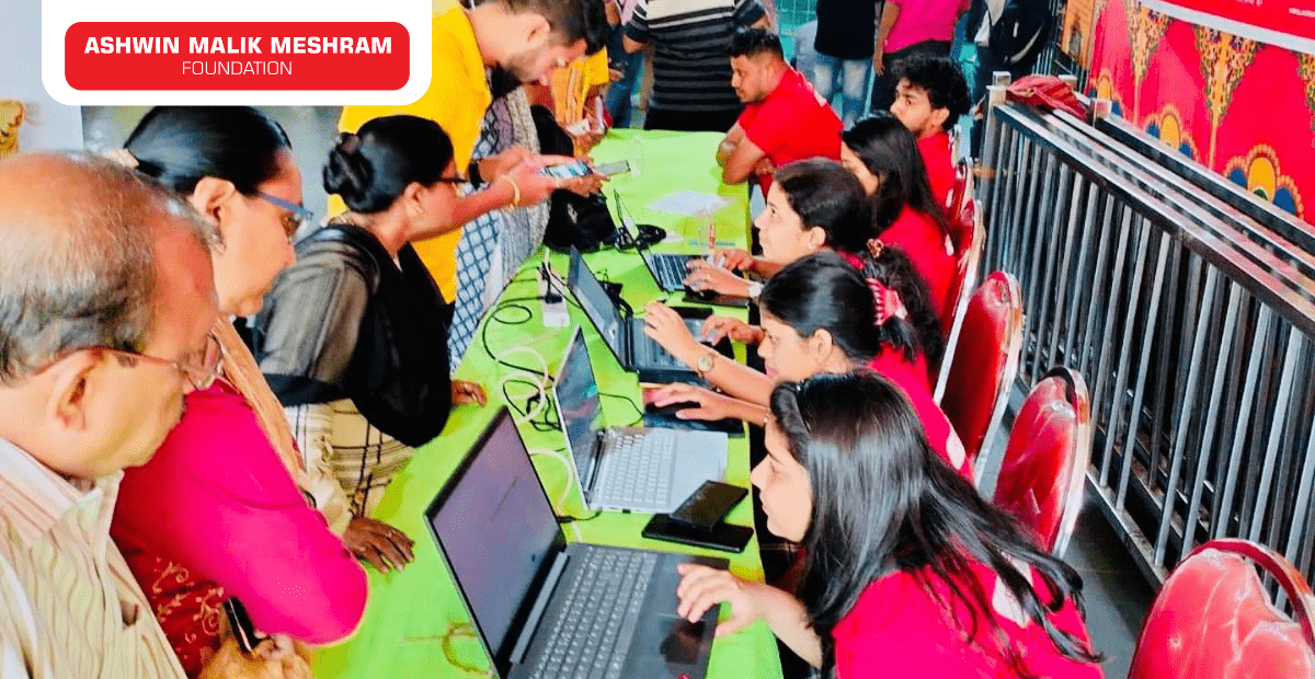 Ashwin Malik Meshram Foundation conducted an Employment Drive at Shri Swami Samarth Seva Mandal Parel.