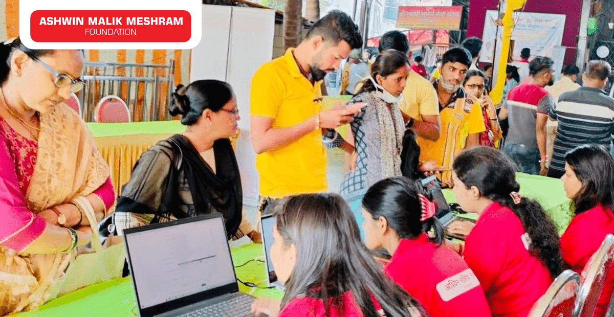 Ashwin Malik Meshram Foundation conducted an Employment Drive at Shri Swami Samarth Seva Mandal Parel.
