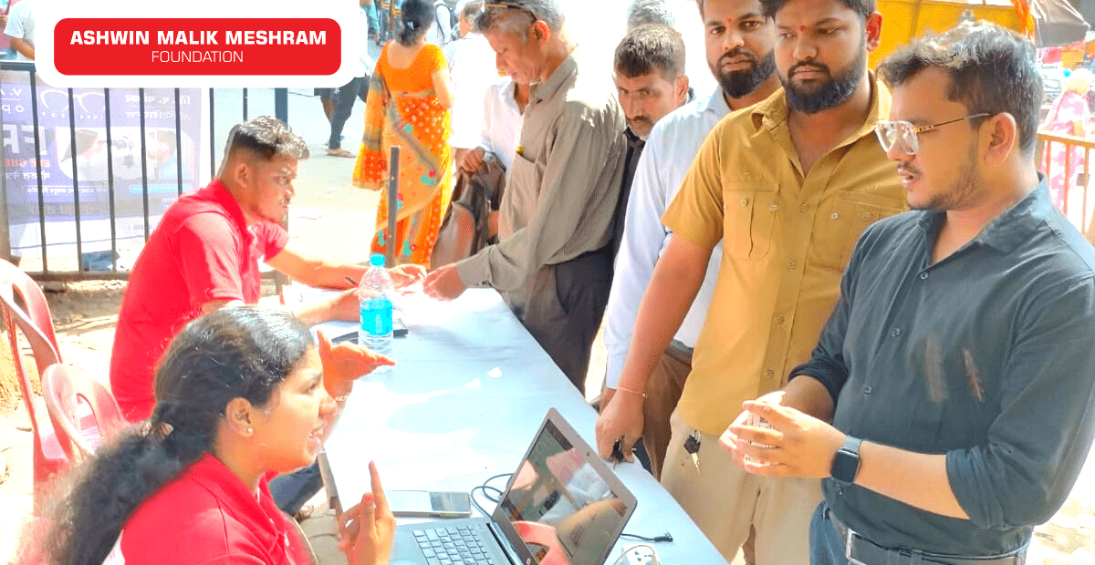 AMM Foundation conducted a Free Eye Check-Up Camp along with Health ID Card Camp for Traffic Police Officers of Mumbai Division.