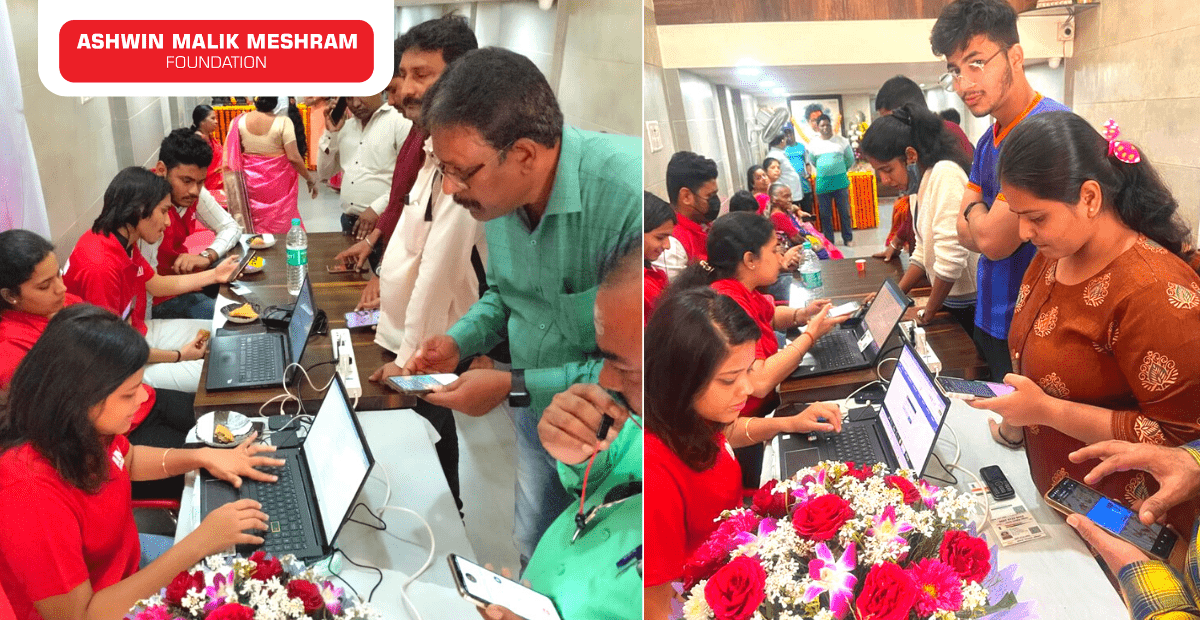 Ashwin Malik Meshram Foundation conducted an Employment Drive at Nehru Nagar, Kurla (East).