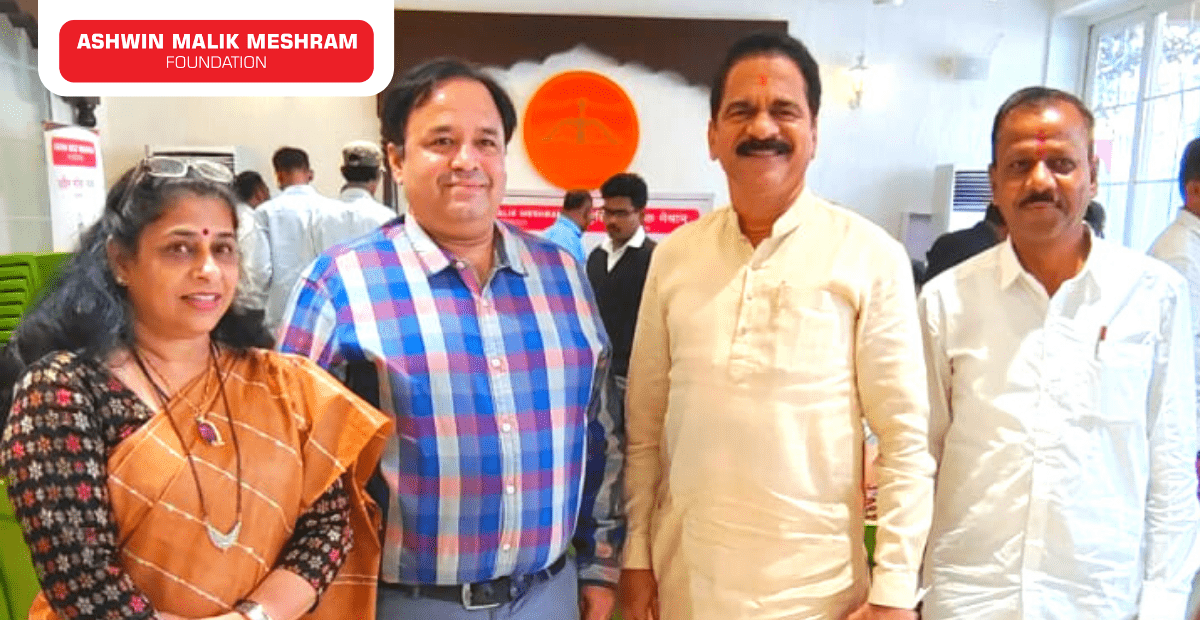 300+ Beneficiaries registered in Health ID Camp conducted by Ashwin Malik Meshram Foundation at Nariman Point.