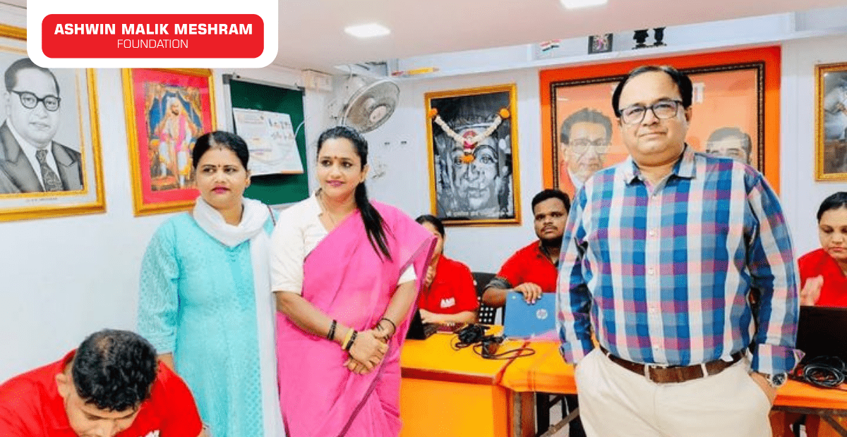 EYE CHECK-UP CAMP ALONG WITH AYUSHMAN BHARAT HEALTH CARD CAMP CONDUCTED AT CHUNABHATTI BY AMM FOUNDATION.