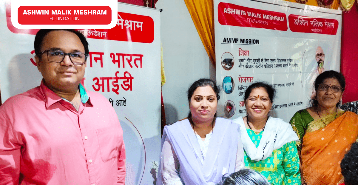 Eye Checkup Camp along with ABHA Card Camp Conducted by AMM Foundation at Chakala, Andheri East.