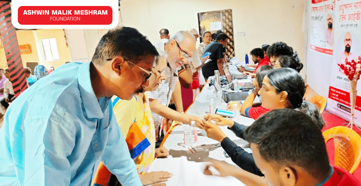Eye Checkup Camp along with ABHA Card Camp Conducted by AMM Foundation at Chakala, Andheri East.