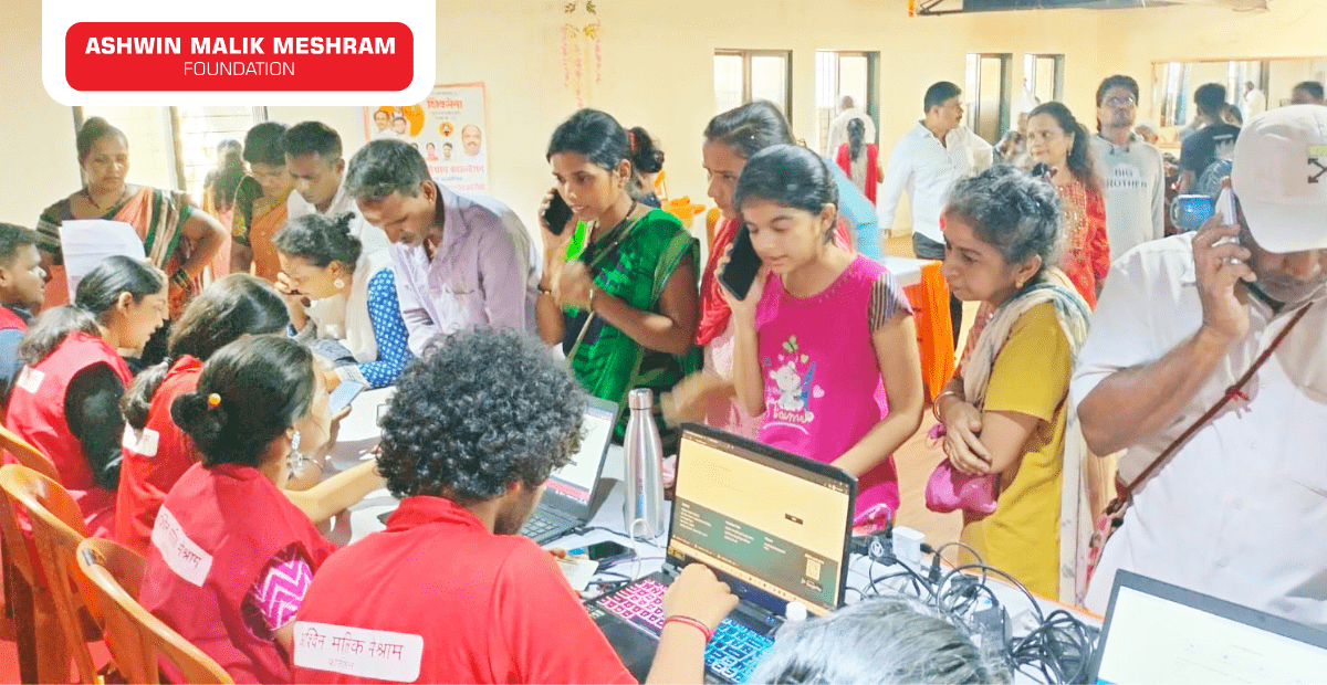 Eye Checkup Camp along with ABHA Card Camp Conducted by AMM Foundation at Chakala, Andheri East.