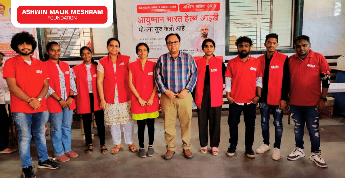 400+ beneficiaries registered in the ABHA Card Camp Conducted by AMM Foundation at Marol, Andheri East.