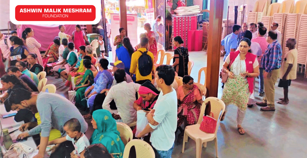 400+ beneficiaries registered in the ABHA Card Camp Conducted by AMM Foundation at Marol, Andheri East.