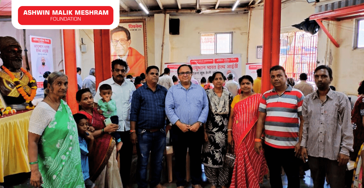 500+ Beneficiaries registered in the Eye Checkup Camp along with ABHA Card Camp Conducted by AMM Foundation at Marol Pipeline, Andheri East.