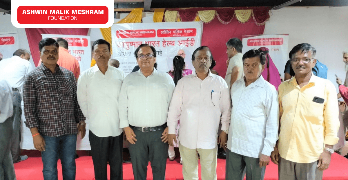AMM Foundation conducted Free Eye Check-up camp along with Aayushman Bharat Health ID Camp at Chakala, Andheri (East).