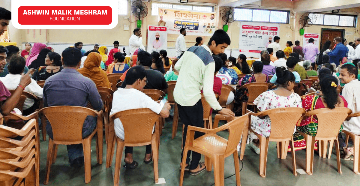 Digital Health Id Camp along with Eye Check-Up Camp conducted at Kamathipura, Grant Road.