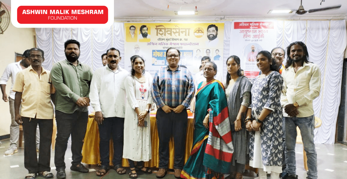 Digital Health Id Camp along with Eye Check-Up Camp conducted at Kamathipura, Grant Road.