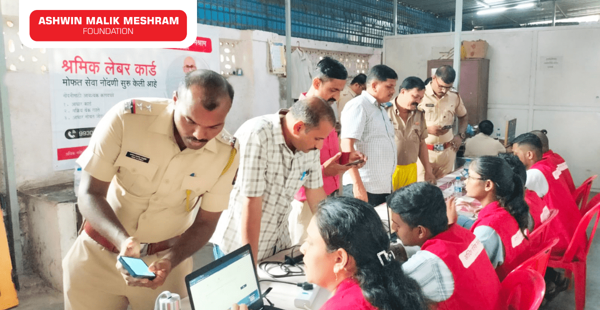 AMM Foundation Conducted an Eye Check-Up Camp along with Health Id Camp for all the Police Officers & Staff of Tilak Nagar Police Station, Chembur.