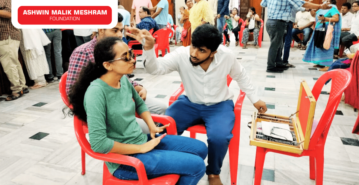 500+ Beneficiaries Registered in the Eye Checkup Camp along with Health Id Camp Conducted at Kumbharwada.