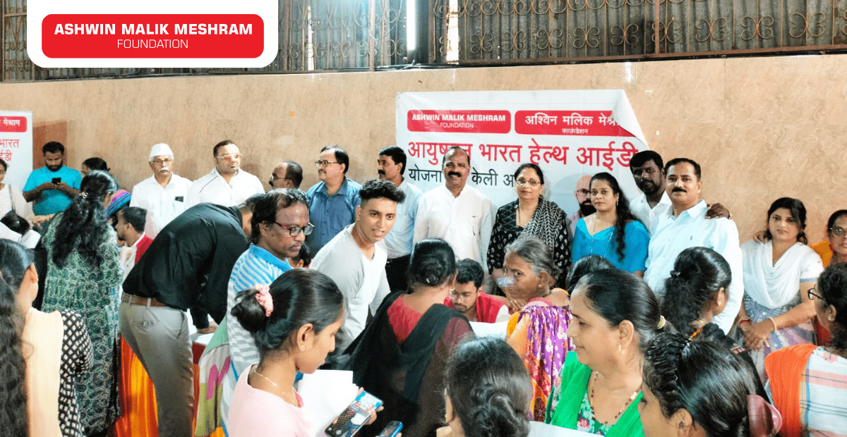 Digital Health ID Camp along with Eye Check-Up Camp Conducted at Tardeo.