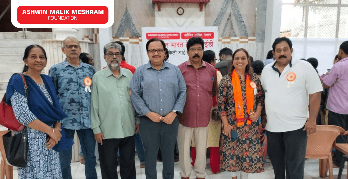 500+ Beneficiaries registered in the Eye Checkup Camp along with Health ID Camp Conducted by Meshram Foundation At Mahalaxmi.