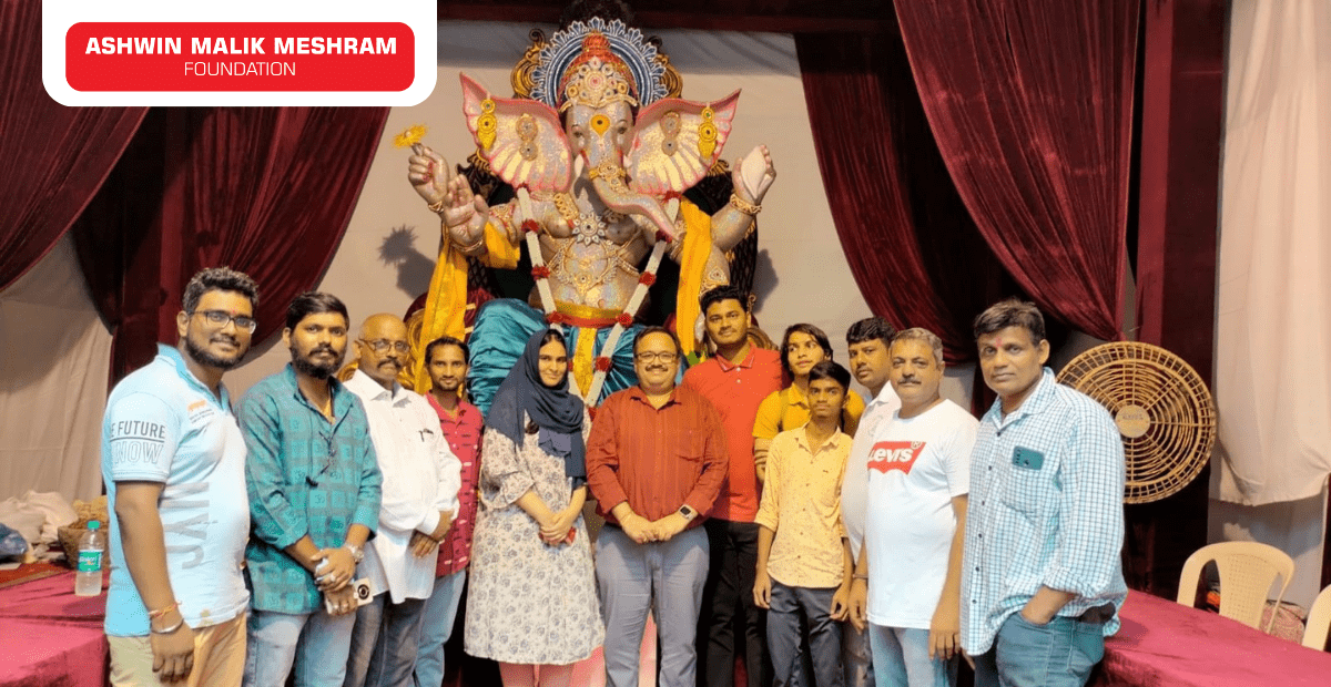 Ashwin Malik Meshram Foundation conducted an Ayushman Bharat Health ID Camp at Nepean Sea Road, Malabar Hill.