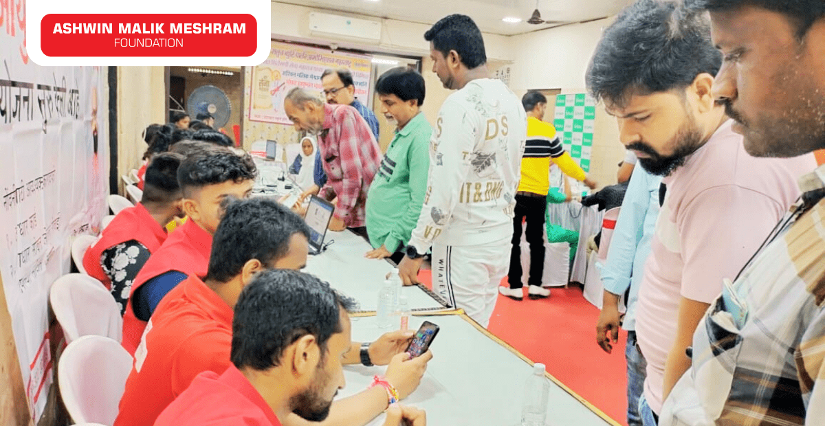 400+ Beneficiaries Registered in the Medical Health Checkup Camp Along With Ayushman Bharat Health Id Camp Conducted At Mulund.