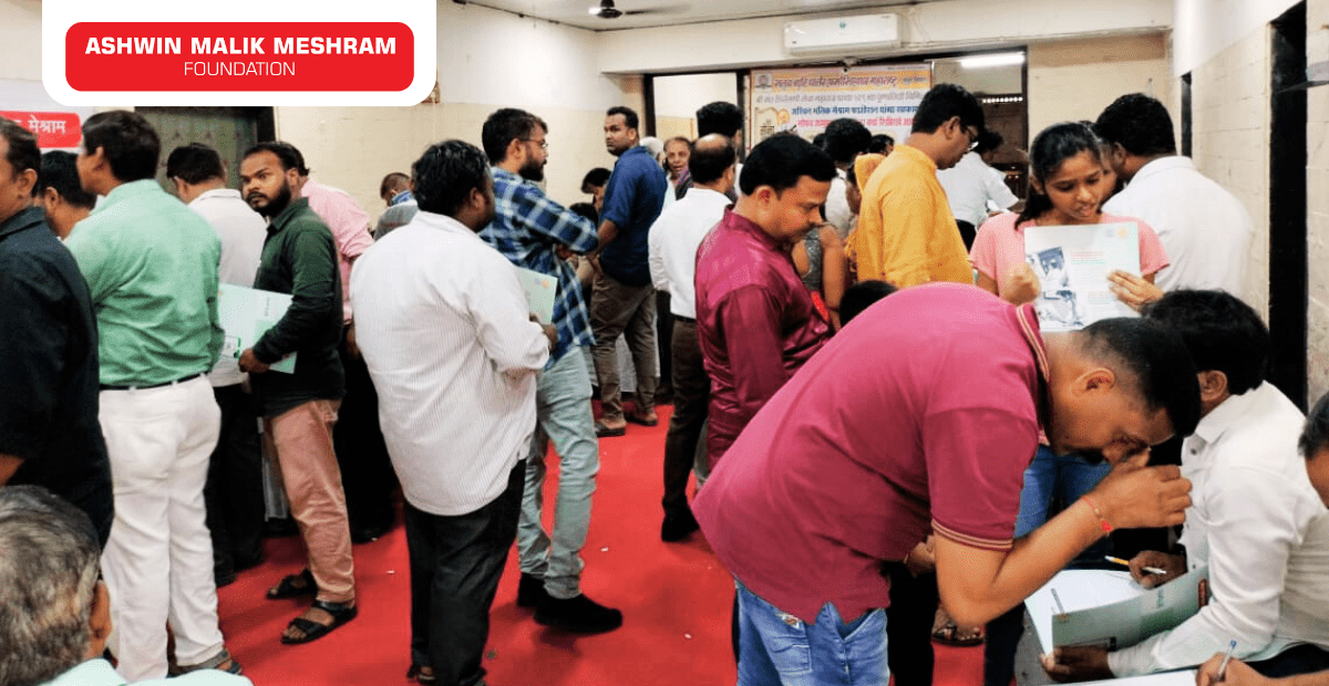 400+ Beneficiaries Registered in the Medical Health Checkup Camp Along With Ayushman Bharat Health Id Camp Conducted At Mulund.