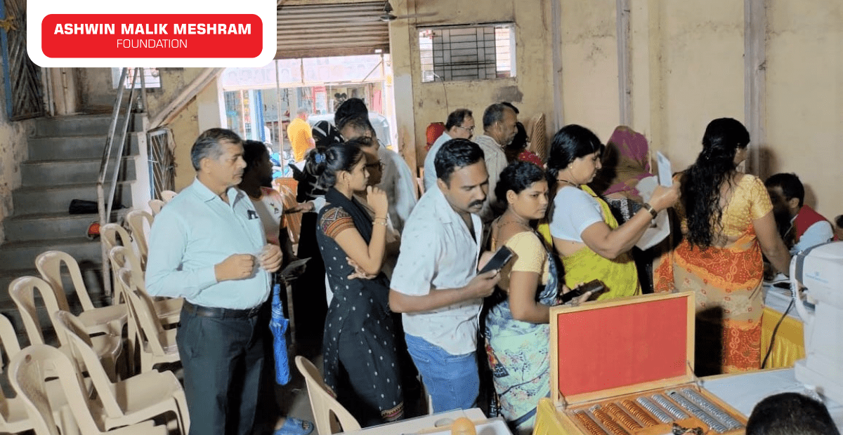 Eye Check-Up Camp along with Digital Health ID Camp Conducted at Marol Pipeline, Andheri (East).
