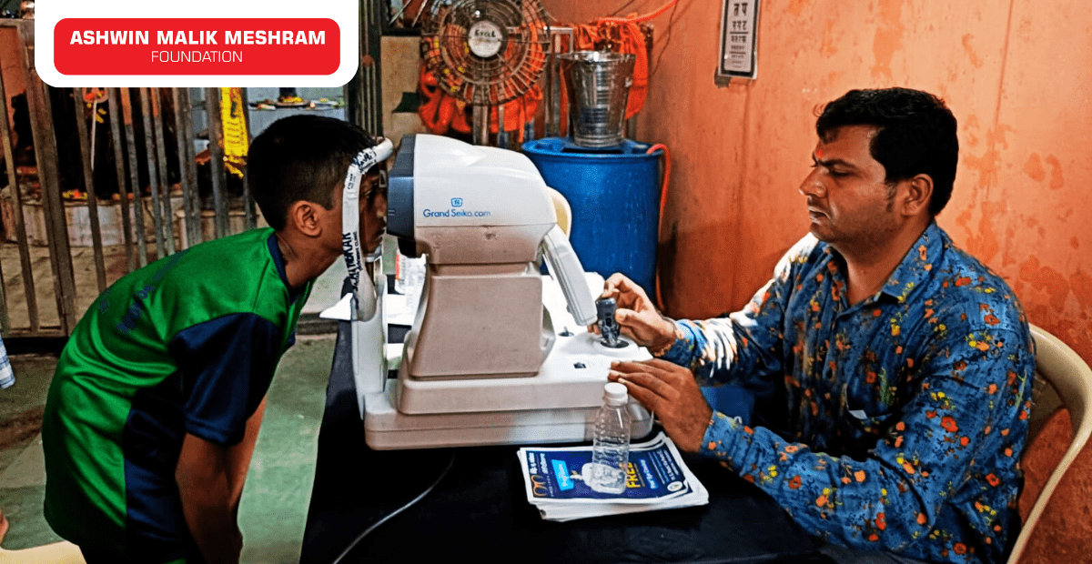 Ayushman Bharat Health ID Camp Conducted by Meshram Foundation at Marol Pipeline, Andheri (East).