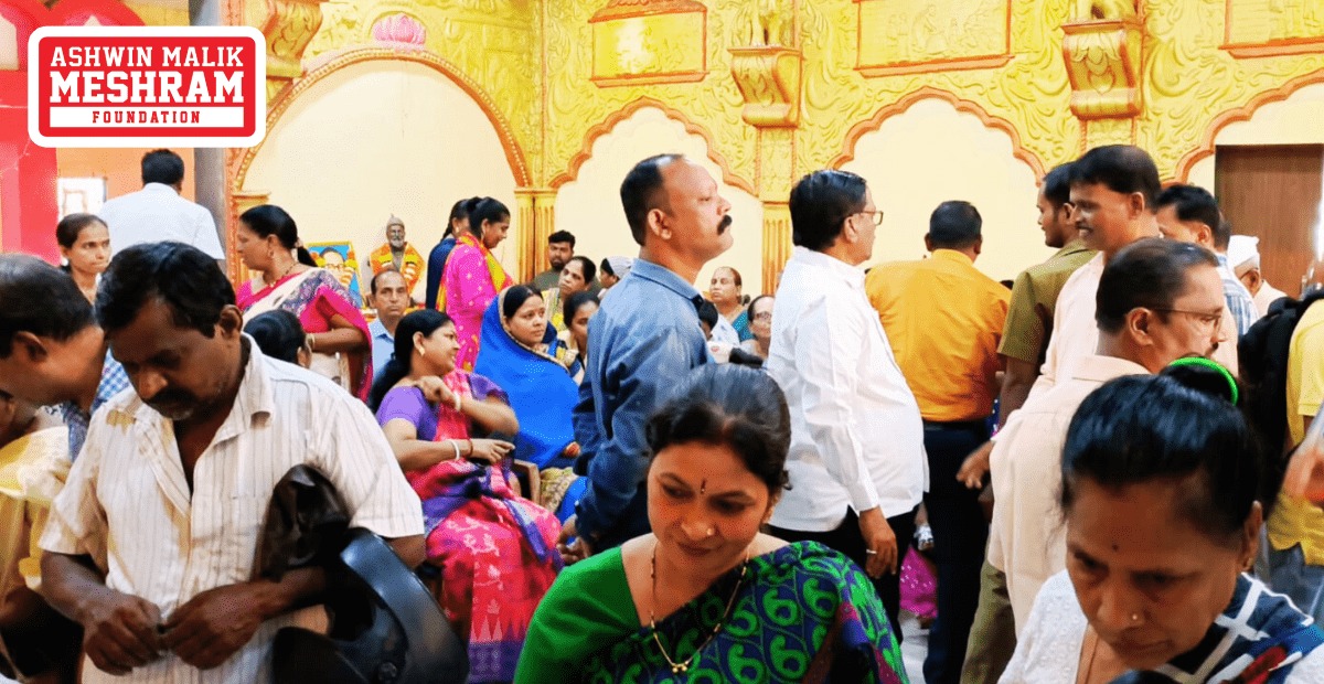 500+ Beneficiaries Registered in the ABHA ID Camp Conducted by Meshram Foundation at Marol Pipeline, Andheri (East).