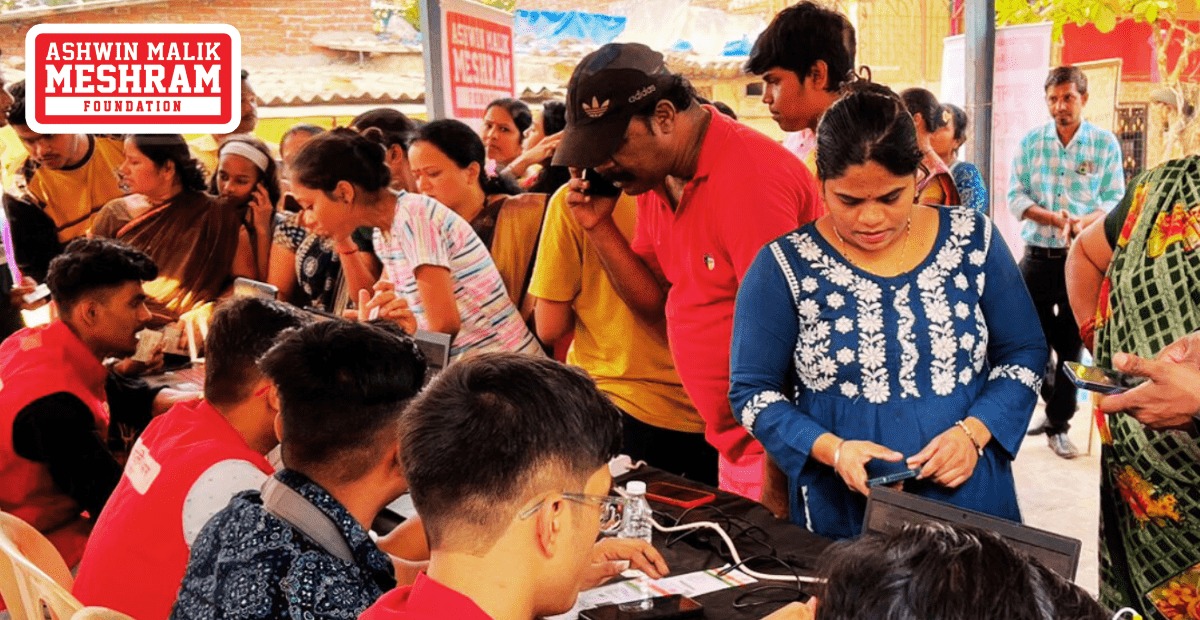 600+ beneficiaries registered in the Ayushman Bharat Health ID Camp Conducted by Meshram Foundation At Marol Pipeline, Andheri (East).