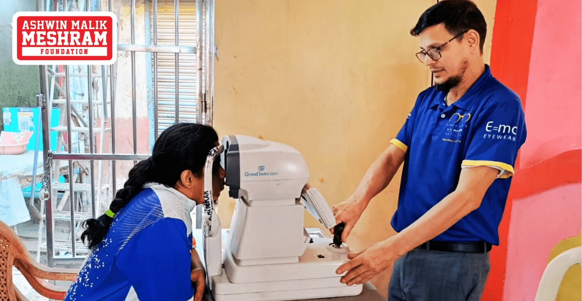 Free Eye Check-up camp along with Ayushman Bharat Health ID Camp conducted by Meshram Foundation at Marol Pipeline, Andheri (East).