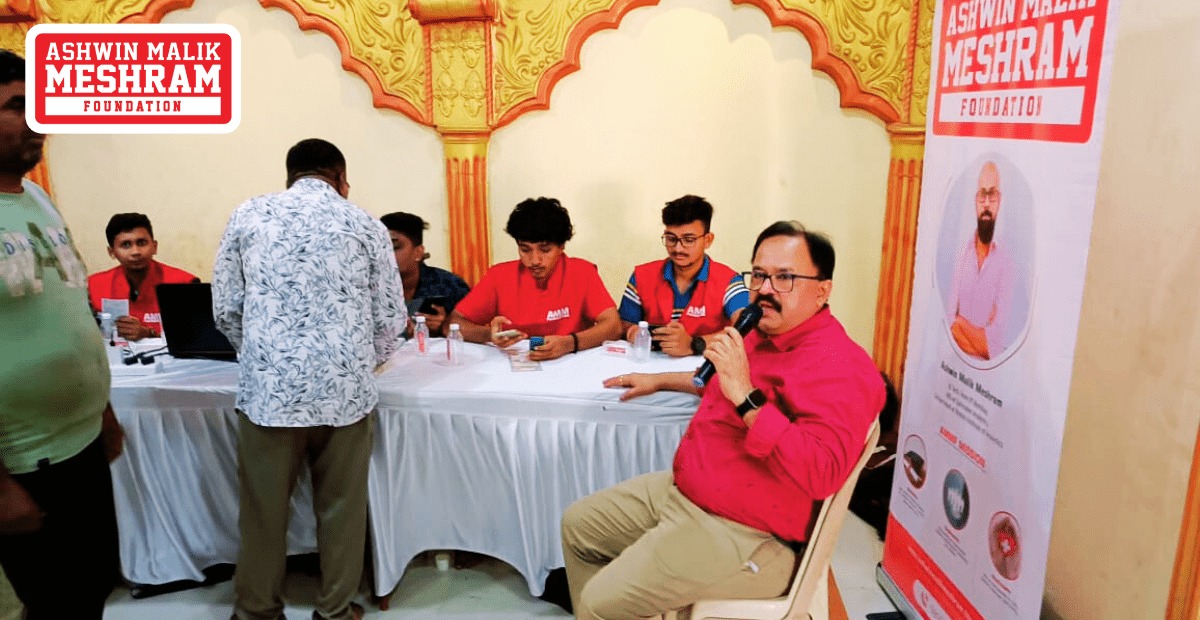 400+ Beneficiaries Registered in the Eye Check-up Camp along with ABHA Card Camp Conducted by Meshram Foundation at Marol Pipeline, Andheri (East).